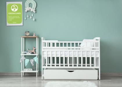 Nursery room with Minoa Premium paint